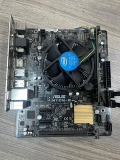 Asus H110M-R core I5 6th gen Motherboard 8GB RAM with back plate Preowned