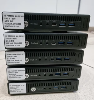 Hp Prodesk 400 G2 Mini Form Factor Pc, Core I5-6th Gen,8gb Ram,500gb Hdd Certified Refubished