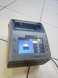 Zebra ZD621 Direct Thermal - Color Touch LCD, 203 dpi, USB, USB Host, Ethernet, Serial, PREOWNED