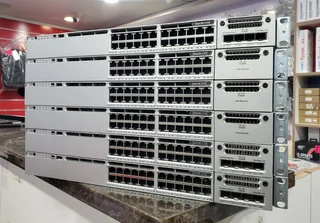 Cisco Catalyst C3850 Ethernet Switch, 24 Port Poe+ Preowned