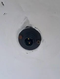 Hand made industrial roof hanging drum lamp for sale: