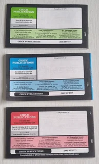 Chick Publication Christian Comic Trackts for sale: