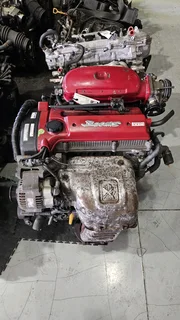 Toyota single beams red top engine