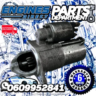 Chevrolet 1.6 16V Optra Cruze F16D3 Starter Motor Available at Engines Direct Strand