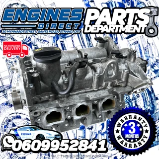 VW and Audi 1.0 TSi Mk7 Golf Polo 6R A1 CHZ Complete Cylinder Head Available at Engines Direct