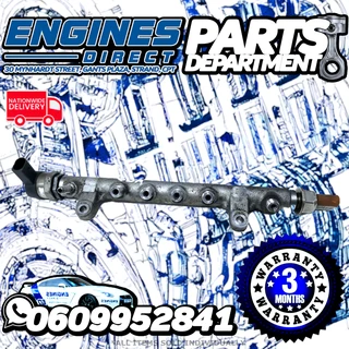 VW Audi 2.0 TDi Passat CBA Fuel Rail Available at Engines Direct Strand