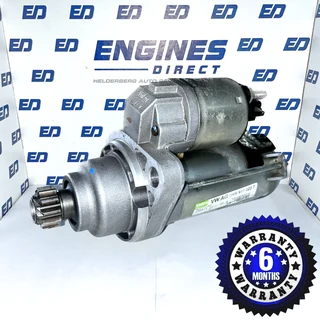 VW and Audi 1.2 TSi Polo Mk6 Golf A1 and A3 CBZ Starter Motor Available at Engines Direct Helderberg