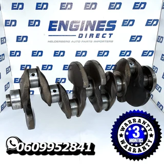 Mini 1.4 Cooper N12B14A Crankshaft Available at Engines Direct Helderberg