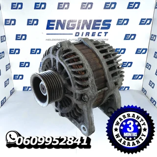 Nissan 1.5 Tiida and Lavina HR15 Alternator Available at Engines Direct Helderberg