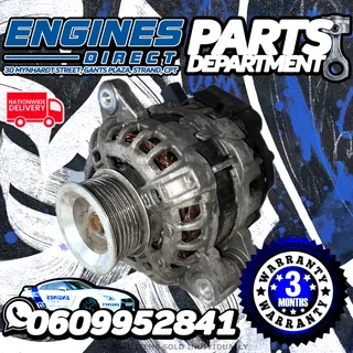 Isuzu 2.5 TDi D-Teq 4JK1 Alternator Available at Engines Direct Strand
