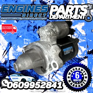 Toyota 1.0 Yaris 1KR-FE Starter Motor Available at Engines Direct Parts Department