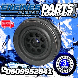 Hyundai H100 Bakkie 2.6 D D4BB Crank Pulley Available at Engines Direct Parts Department