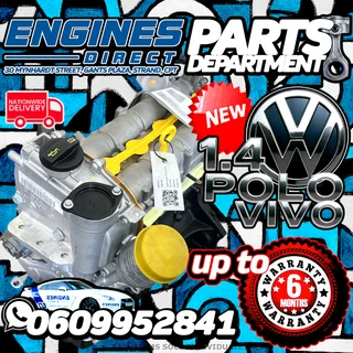 Brand New Volkswagen 1.4 Polo Vivo CLP Engine Available at Engines Direct Strand