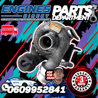Nissan Renault 1.5 DCI NP200 K9K Turbocharger Available at Engines Direct Parts Department