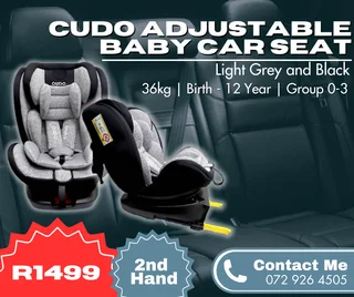 Cudo Adjustable Baby Carseats