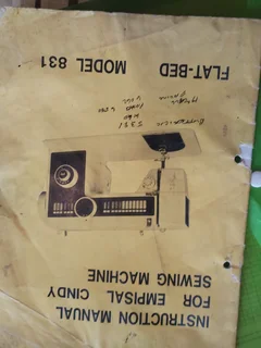 Empisal sewing machine Cindy model 831