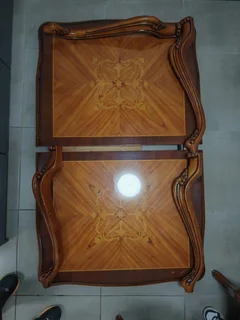 Elegant 6-Seater Genuine Wood Dining Set