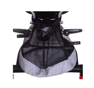 (Like New) Little Bambino Trendsetter 5 in 1 Canopy Kids Tricycle (Grey)