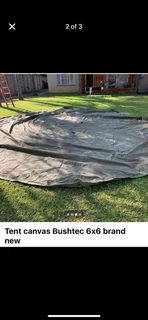 Tent canvas 6x6 BushTec