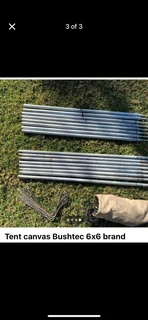 Tent canvas 6x6 BushTec