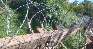 Razor wire fencing
