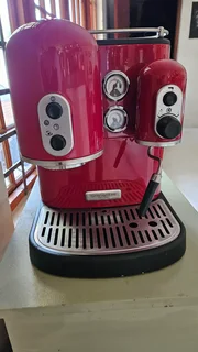 KitchenAid Artisan Espresso Machine — Model 5KES100ER0 (Empire Red, 220–240V)