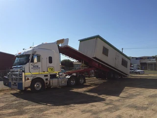 Modular building/movable classes/prefabricated building transport avaialble 24/7.