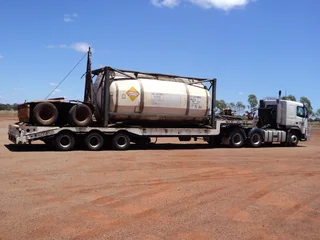 Fuel/gas tank transport available 24/7--local/cross border