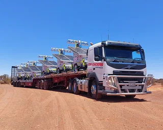 Namibia/Angola  express transport--Machinery/general cargo