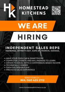 Independent Sales Representative (commission-based) - Gqeberha