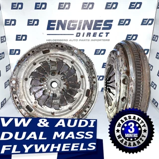 VW and Audi Dual Mass Manual Flywheels Available at Engines Direct Helderberg