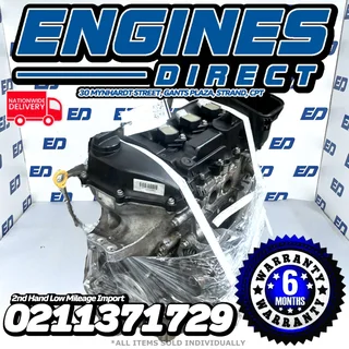 Toyota 1KR-FE 1.0L Yaris  Engine  available at Engines Direct Helderberg