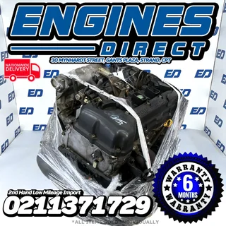 Nissan QG15 1.5L  Almera Engine  available at Engines Direct Helderberg