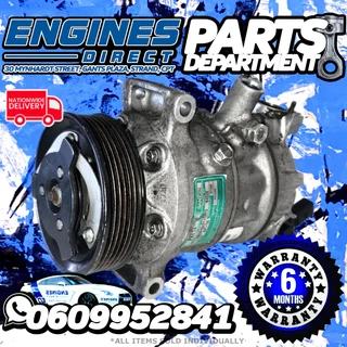 VW 1.2 TSi Polo CJZ-C-D Air Con Pump Available at Engines Direct Parts Department