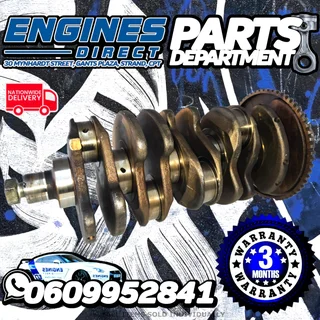 VW 2.3 VR5 Mk 4 Jetta V5 AQN Crankshaft Available at Engines Direct Strand