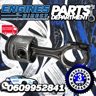 Toyota 2.5 D4D TDI Hilux Quantum 2KD Piston and Conrod Available at Engines Direct Parts Department