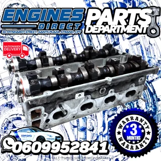 Opel 1.6 16V Astra Zafira Z16XE1 Complete Cylinder Head Available at Engines Direct Parts Department