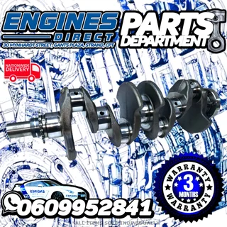 Nissan Renault 1.5 DCI NP200 K9K Crankshaft Available at Engines Direct Parts Department