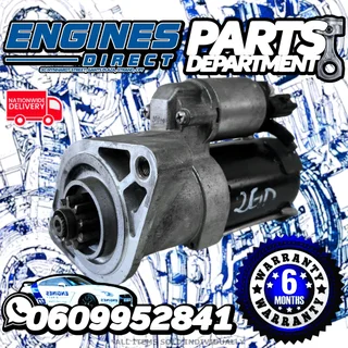 Toyota 2.4 TDi GD6 Hilux and Fortuner 2GD-FTV Starter Motor Available at Engines Direct Parts Depart