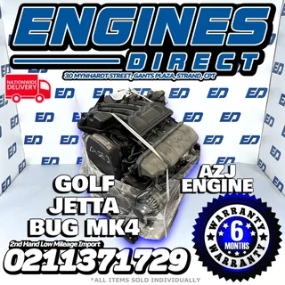 Volkswagen 2.0 Golf Jetta mk4 Bug AZJ Engines  available at Engines Direct Helderberg