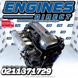 Toyota 2.0 3S-GE 154kw Dual Beams Engines available at Engines Direct Helderberg
