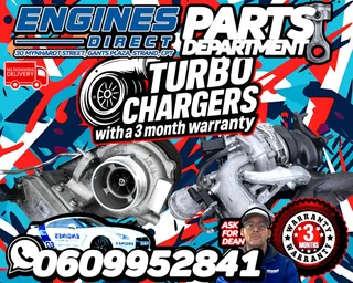 Turbos and Superchargers Available at Engines Direct Parts Department