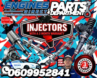 Petrol and Diesel Injectors Fuel Rails and High Pressure Pumps Available with a 3 month warranty