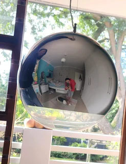 Dome Glass Ball Hanging light fitting