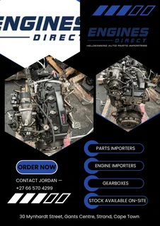 Toyota Hilux 2.5 2 Wire Engine (2KD-FTV)