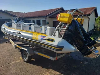 Ballistic 21Ft Semi Rigid Inflatable for sale!