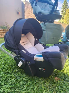 Stokke Xplory Travel System – Turquoise (Like New)