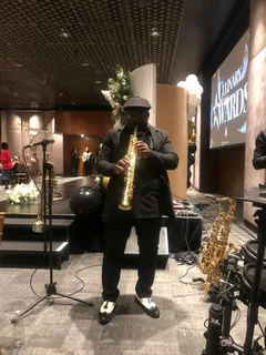 Kunle saxophonist