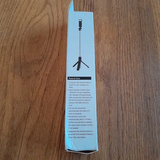 S03-S Selfie Stick Integrated Tripod with LED Light