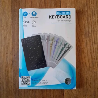 ⌨️ Brand New! Multi-Device Bluetooth Keyboard - Backlit & Rechargeable!